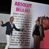 ABSOLUT VODKA’S Pop- Up gallery in Wynwood at Art Basil on December 1, 2011 in Miami, Florida. (12 of 75)