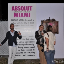 ABSOLUT VODKA’S Pop- Up gallery in Wynwood at Art Basil on December 1, 2011 in Miami, Florida. (31 of 75)
